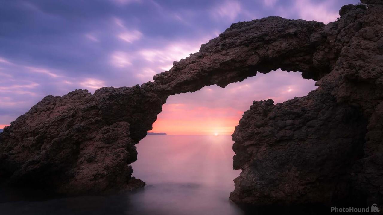 Apartamento Llagut L' Escala Exterior foto